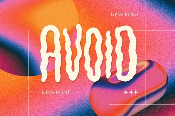 Avoid: A Bold Display Font That Anchors Your Editorial Voice