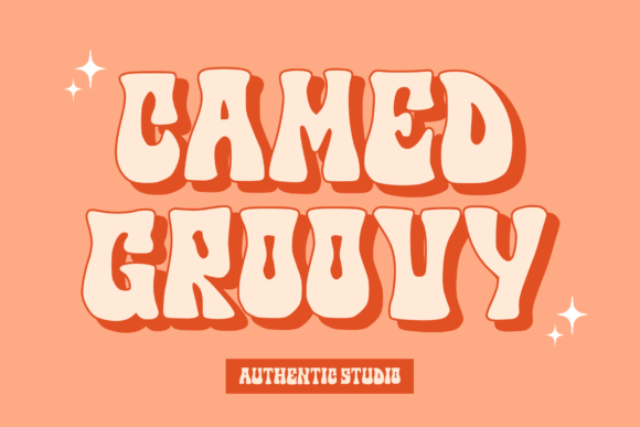 Camed Groovy Font: A Display Typeface for Standout Campaigns