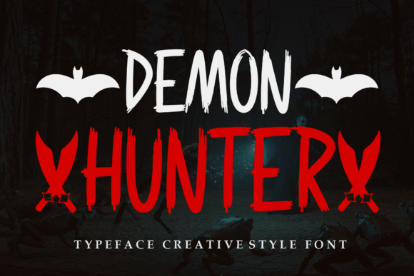 Demon Hunter Font: Sharp, Bold Display Type for Campaign Impact