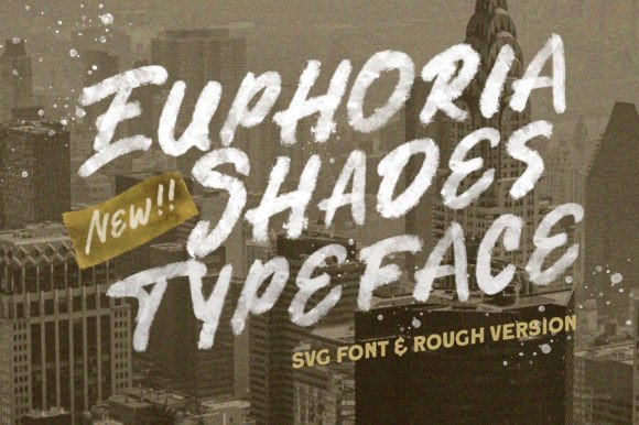 Euphoria Shades: A Display Font That Commands Attention