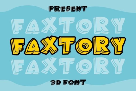 Faxtory: A Friendly Display Font That Stands Out in Fast-Scrolling Feeds