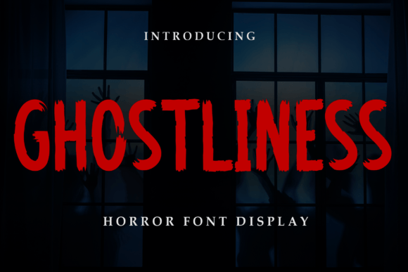 Ghostliness Font: Eerie Elegance for Handmade Labels & Printables