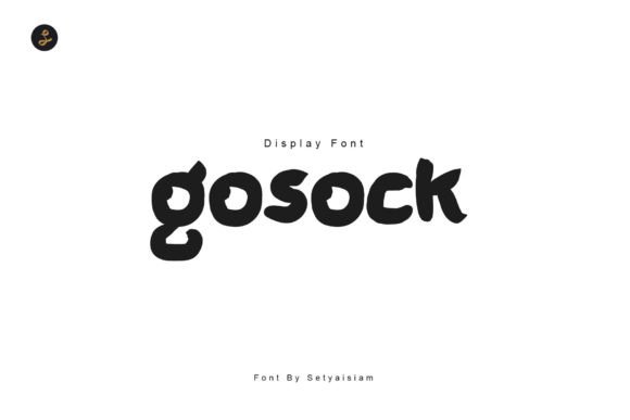 Gosock: A Handwritten Display Font That Elevates Digital Branding