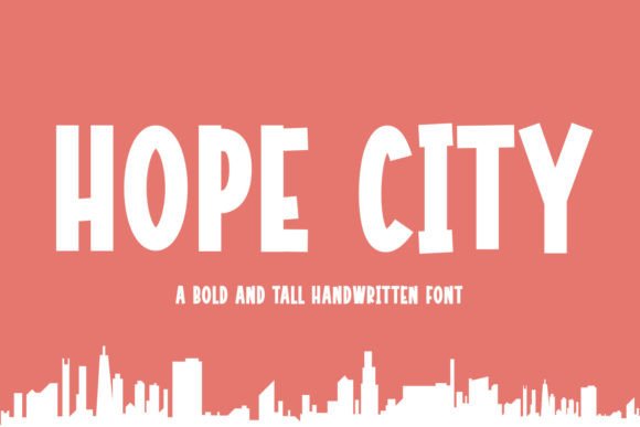 Hope City: A Joyful Display Font That Feels Like Summer Light