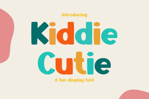 Kiddie Cuttie: A Playful Display Font That Makes Campaigns Instantly Recognizable