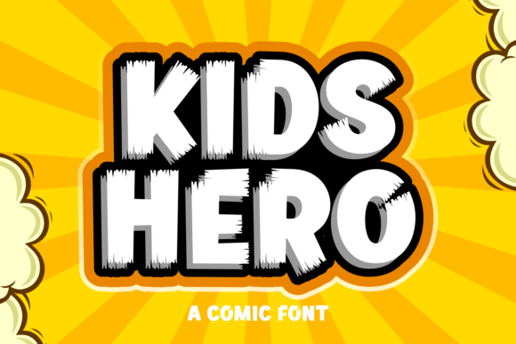 Kids Hero: A Playful Display Font for Editorial Joy