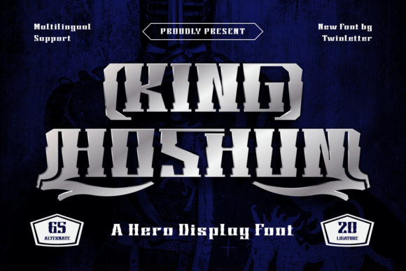 King Hoshun: A Display Font with Quiet Confidence