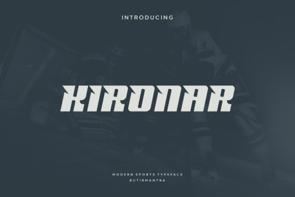 Kironar: A Dynamic Display Font for Crafters & Makers
