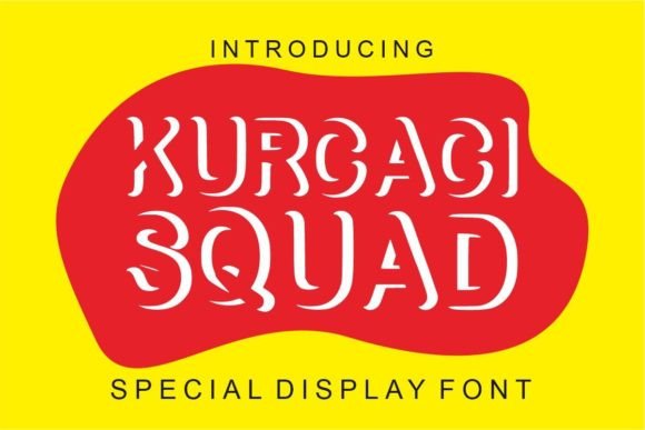 Kurcaci Squad: A Playful Display Font for Digital Branding
