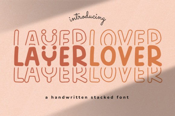 Layerlover: A Display Font That Earns Its Space