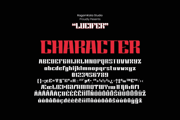 Lucifer: A Modern Display Font That Just Works