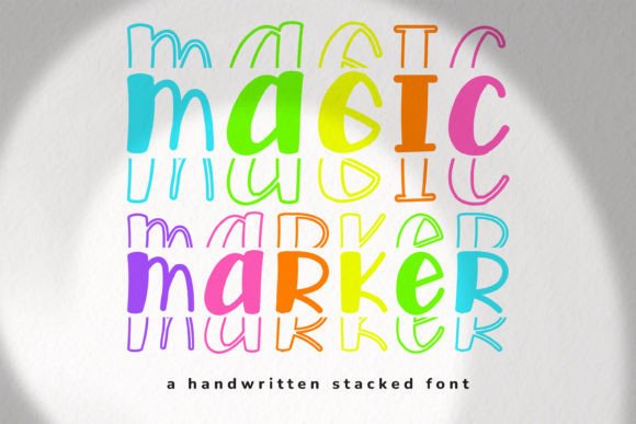Magic Marker: A Display Font That Feels Like Hand-Drawn Warmth