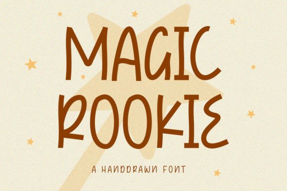 Magic Rookie: A Playful Display Font That Feels Like a Smile