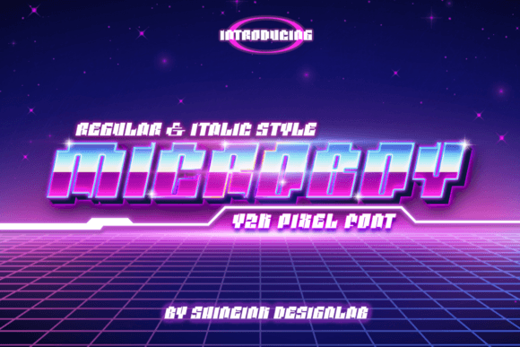 Microboy: A Display Font That Gives Your Brand Instant Personality