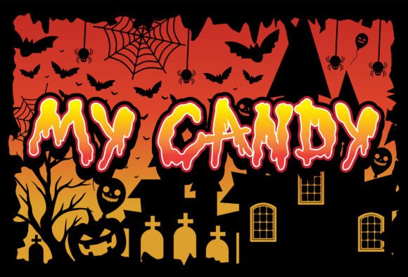 My Candy: A Horror Display Font That Adds Personality to Your Brand