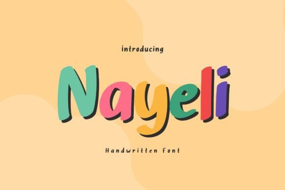 Nayeli: A Playful Handwritten Display Font for Editorial Warmth