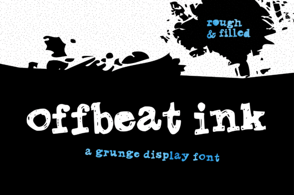 Offbeat Ink: A Handwritten Display Font for Scroll-Stopping Campaigns