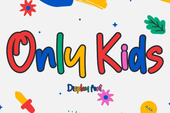 Only Kids Font: A Playful Touch for Editorial Joy