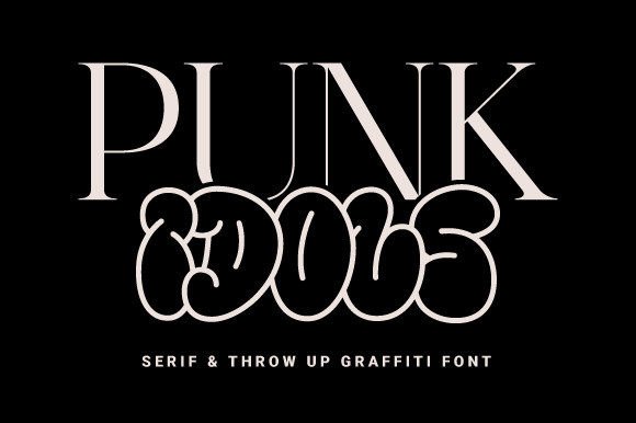 Punk Idols: A Display Font That Gives Your Brand Instant Personality