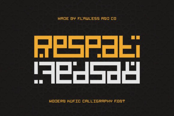 Respati: A Display Typeface That Commands Attention