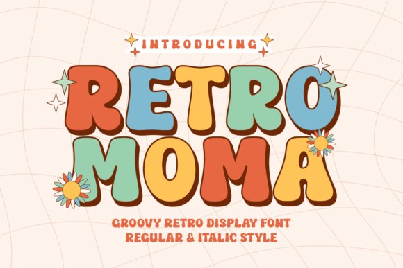Retro Moma: A Playfully Nostalgic Display Font That Actually Works