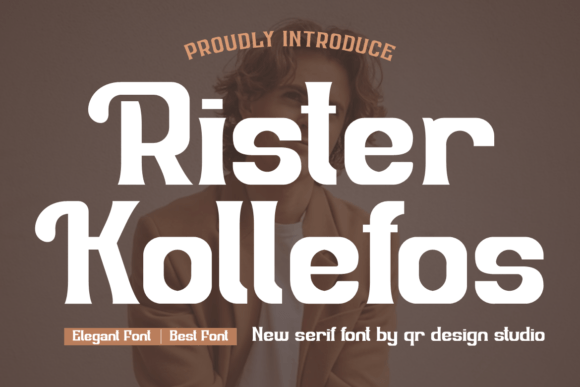 Rister Kollefos: A Bold Display Font That Makes Your Brand Instantly Memorable