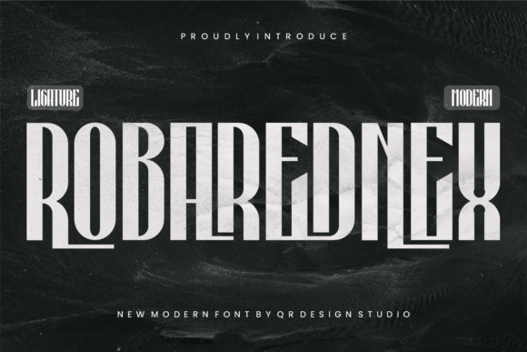 Robarednex: A Bold Display Font That Makes Your Brand Stand Out