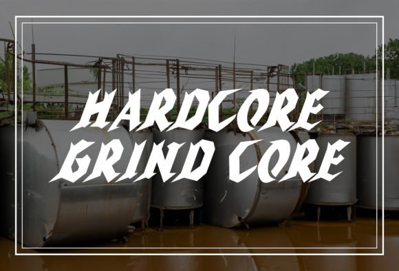 Snight Gorgonz: A Bold Horror Display Font for Makers