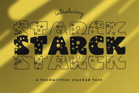 Starck: A Display Font That Adds Instant Character to Brand Identity