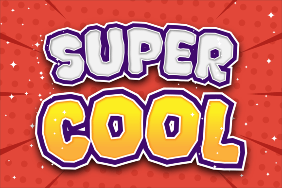 Super Cool: A Display Font That Elevates Digital Branding