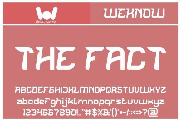 The Fact: A Fancy Display Font That Earns Its Place