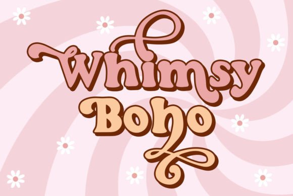 Whimsy Boho: A Handwritten Display Font for Authentic Handmade Charm